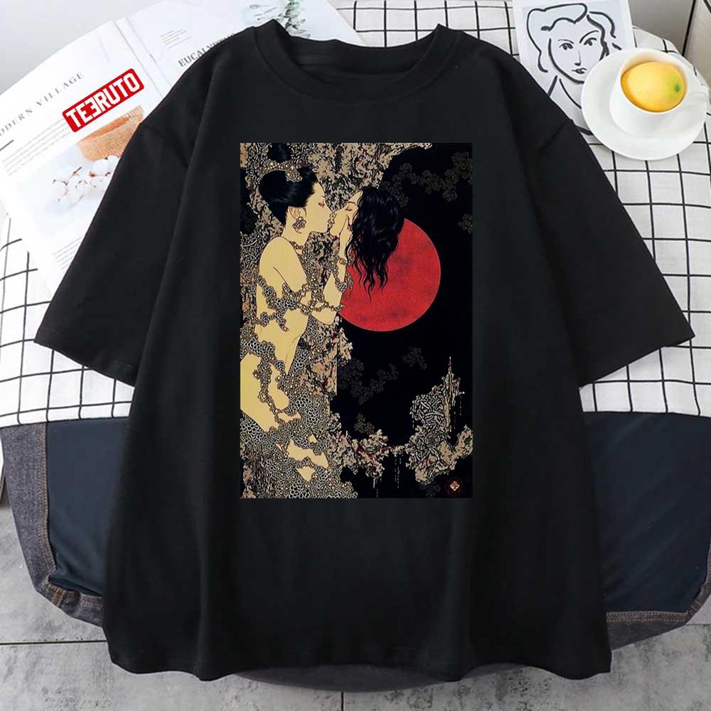 Horror Manga Art Takato Yamamoto Vampire Kiss Unisex T-Shirt - Teeruto