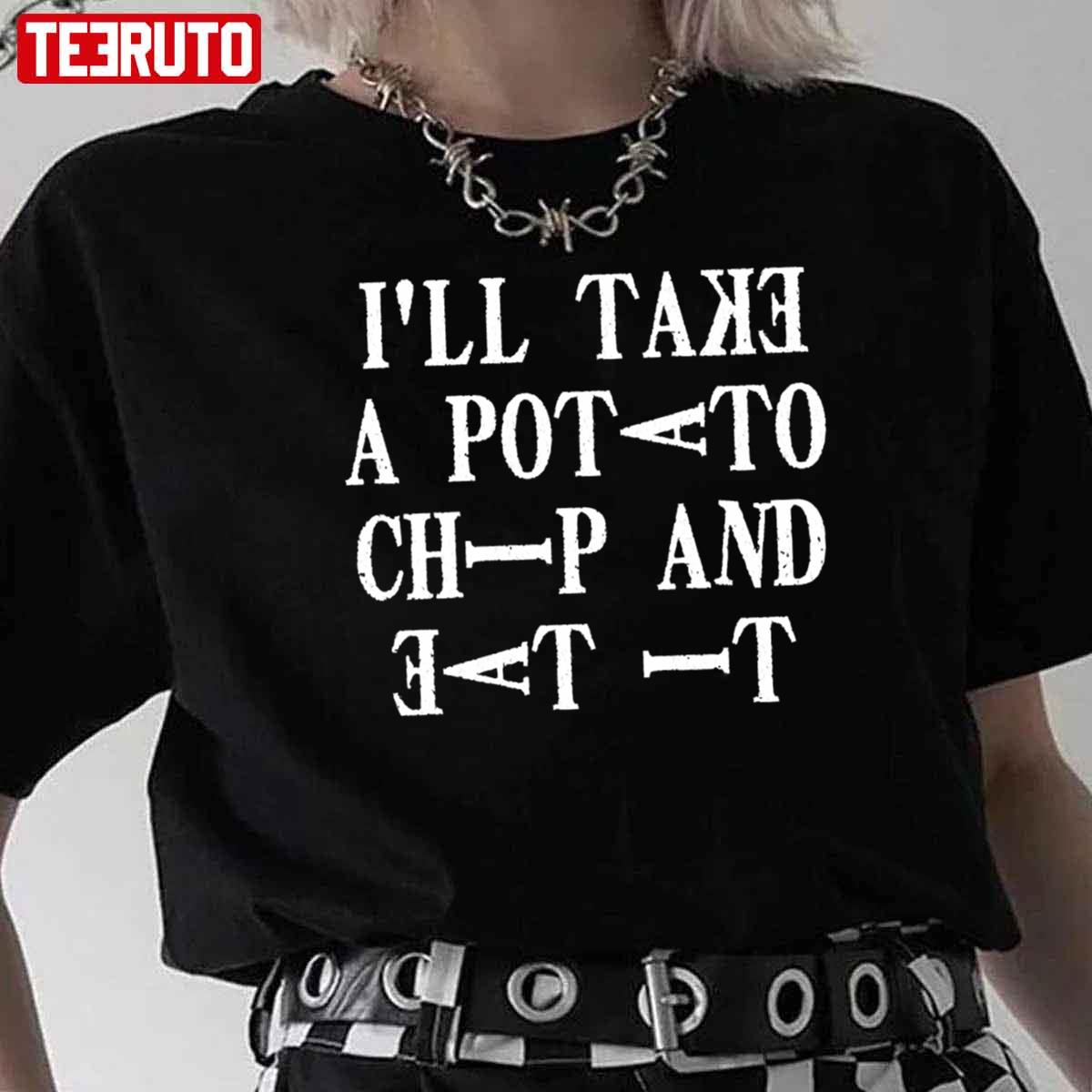 I’ll Take A Potato Chip And Eat It Death Note Anime Unisex T-Shirt