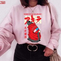 Japanese Aesthetic Akira Cat Unisex Sweatshirt