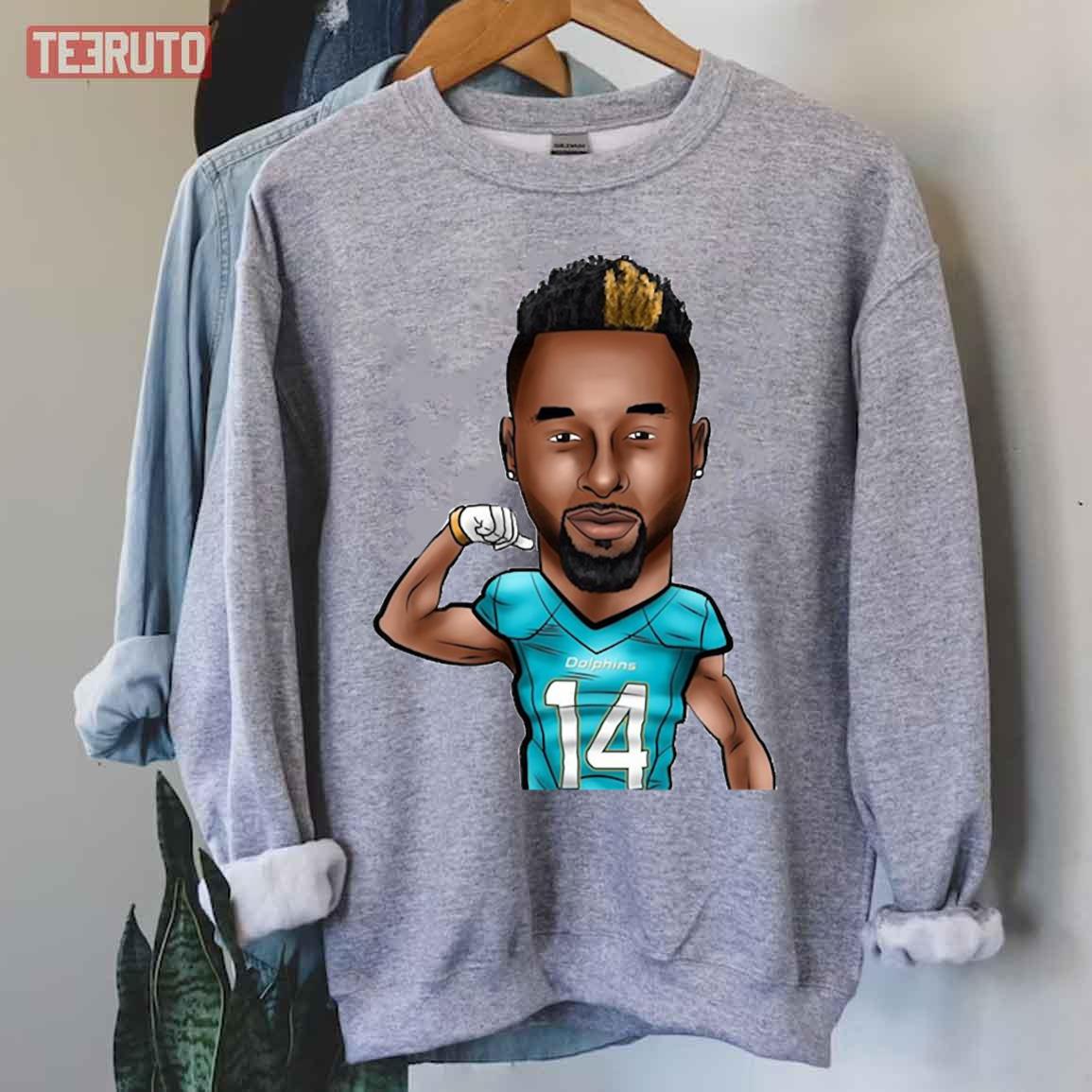 Jarvis Landry Cartoon Unisex T-Shirt - Teeruto