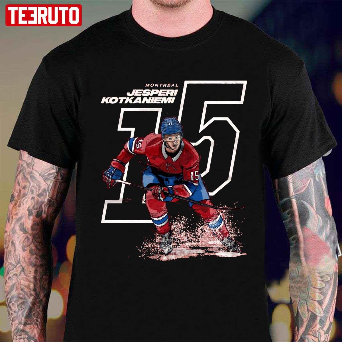 Jesperi Kotkaniemi 15 For Montreal Canadiens Fans Unisex T-Shirt