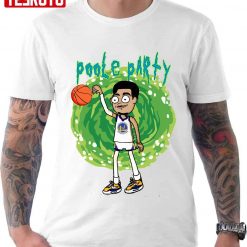 Jordan Poole Party Funny Rick And Monty Inspired Unisex T-Shirt