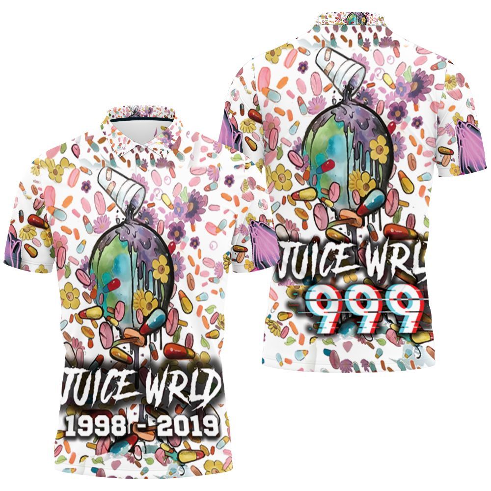 Juice Wrld 999 Future On Drugs Over The World Polo Shirt  All Over Print Shirt 3d T-shirt