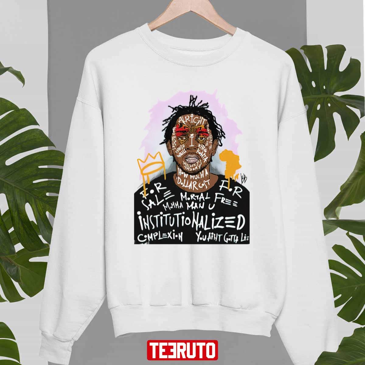 Kendrick Lamar Art Unisex Sweatshirt Hooded - Teeruto