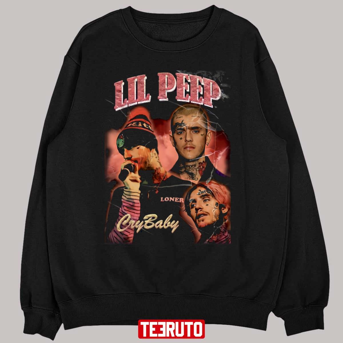 Lil Peep Vintage 90s Bootleg Raptee Unisex T-Shirt - Teeruto