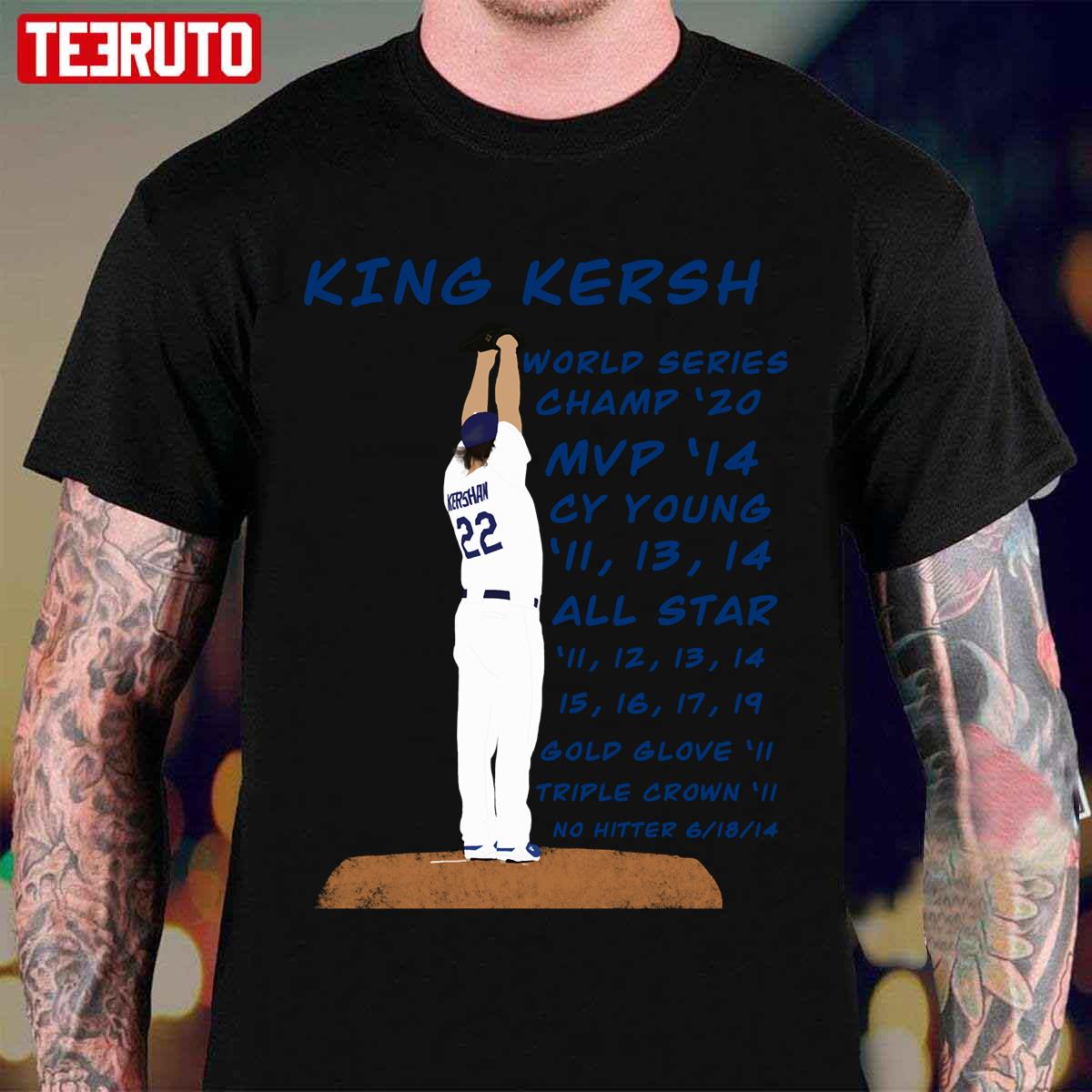 Los Angeles Dodgers Major League Baseball Clayton Kershaw Unisex T-Shirt