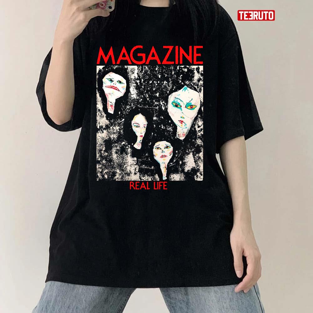 Magazine Real Life Art Unisex T-Shirt