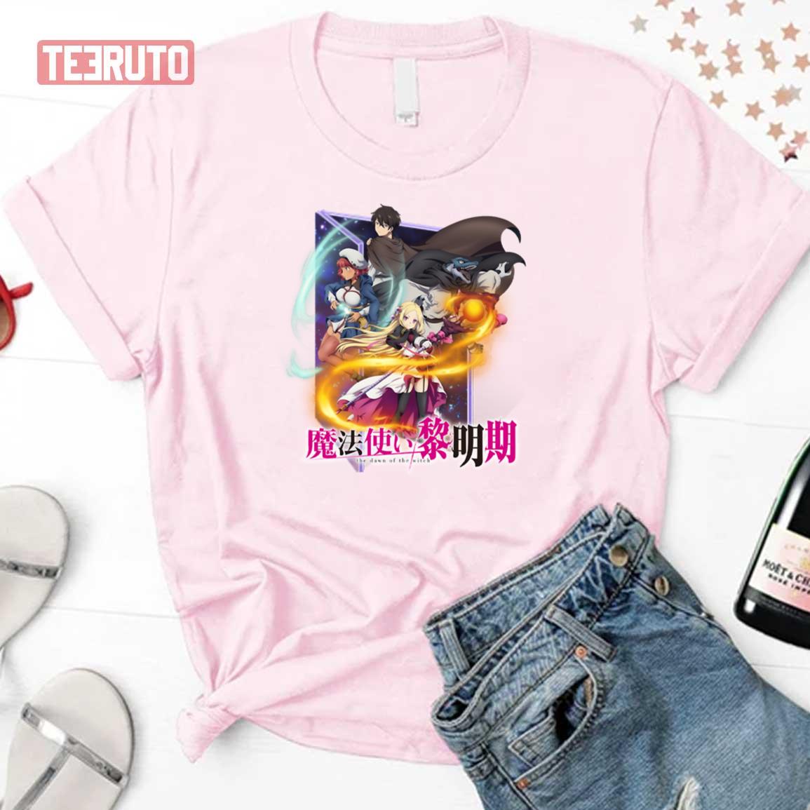 Mahoutsukai Reimeiki Anime Unisex T-Shirt