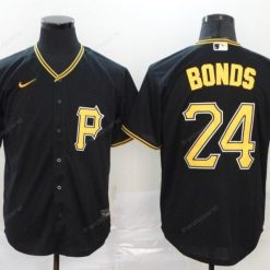 Men’s Pittsburgh Pirates 24 Barry Bonds Personalized 3d Baseball Jersey 57