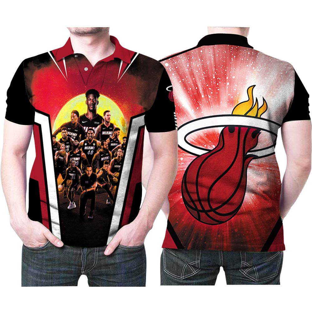 Miami Heat Legends All Times Retro City Nba Basketball 3d Designed Allover Gift For Miami Fans Polo Shirt All Over Print Shirt 3d T-shirt