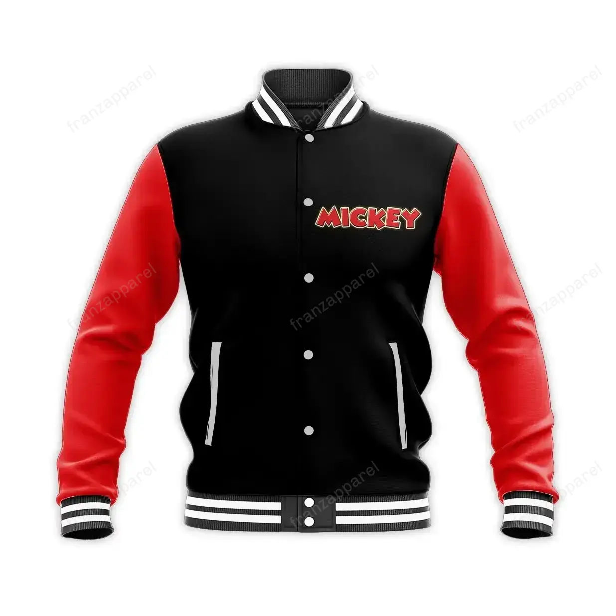 Mickey Baseball Jacket 27 Personalized 3d Baseball Jersey