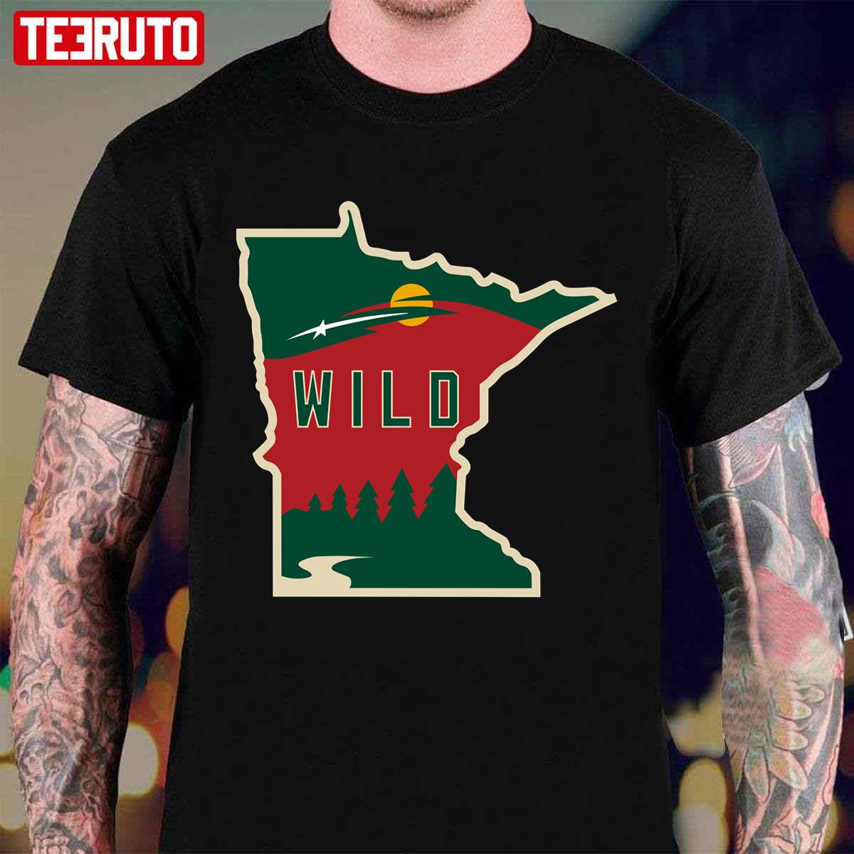 Minnesota Wild Outline Unisex T-Shirt