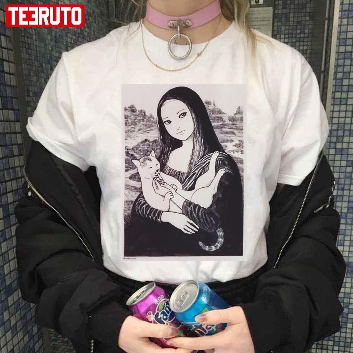 Mona Lisa Junji Ito Unisex T-Shirt