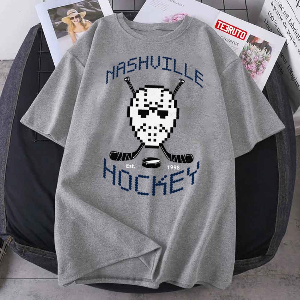 Nashville Hockey Pixel Unisex T-Shirt