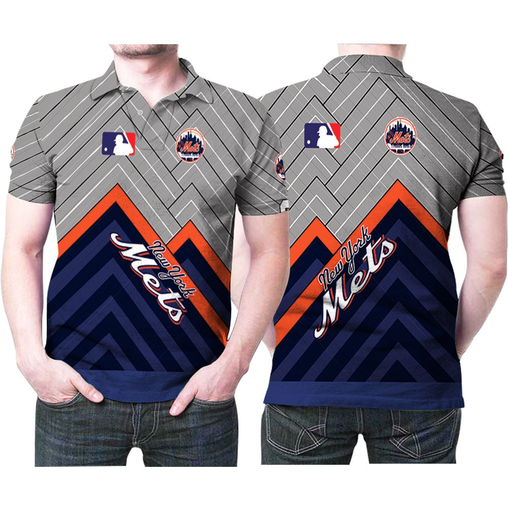 New York Mets Mlb Baseball Team Logo Gift For New York Mets Fans New York Mets Lovers Polo Shirt All Over Print Shirt 3d T-shirt