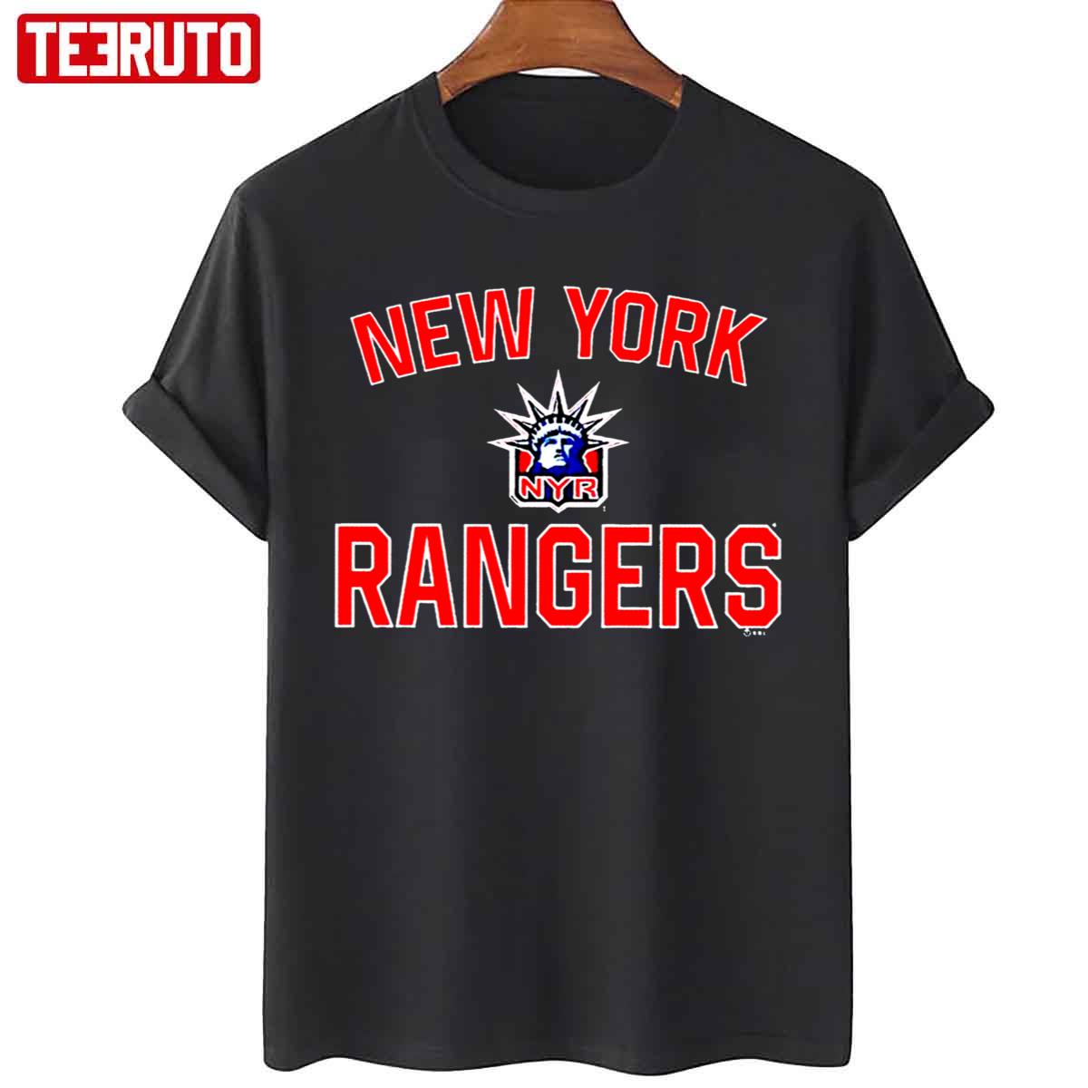 New York Rangers Nyr Logo 2022 Unisex T-Shirt - Teeruto