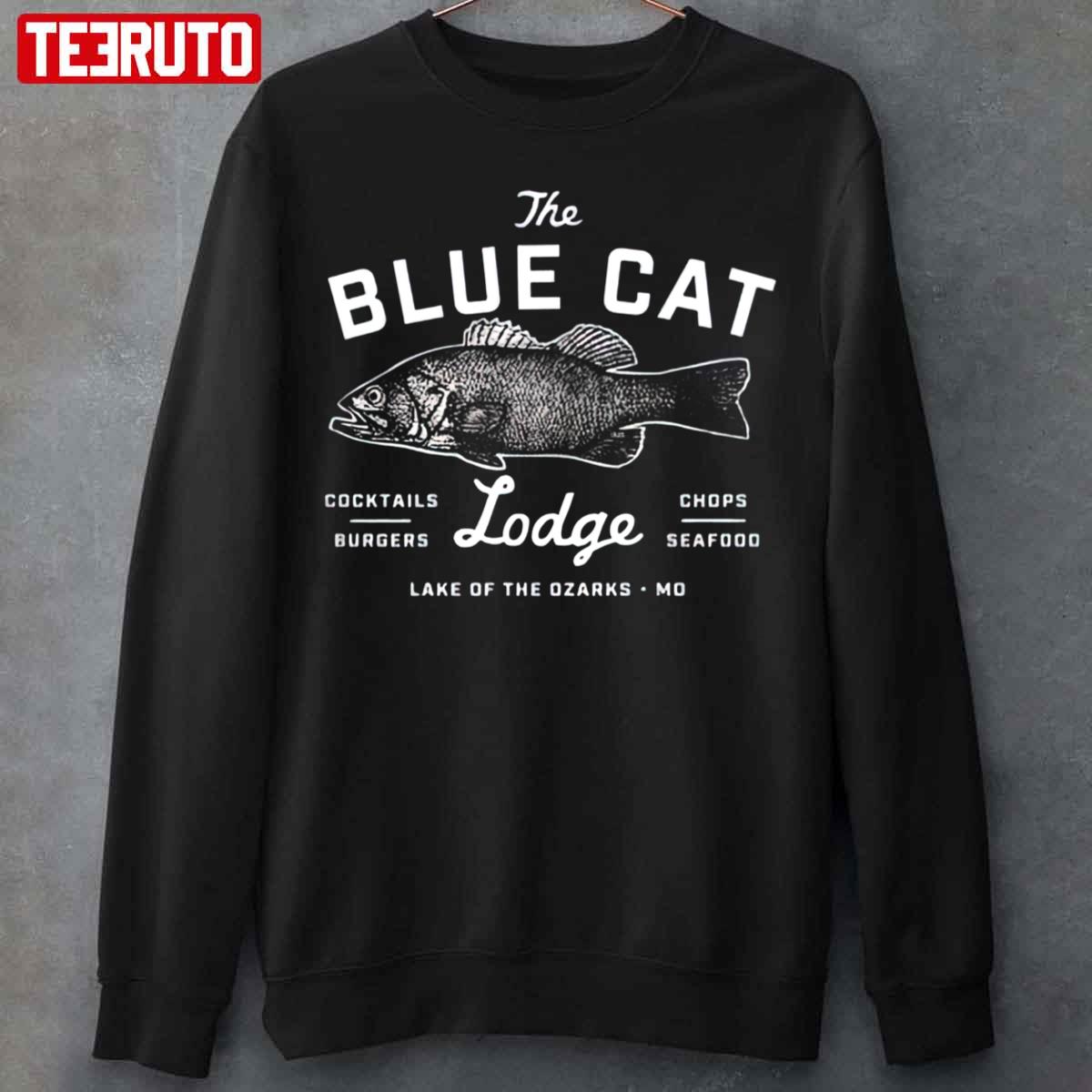 Ozark Blue Cat Lodge Missouri Unisex Sweatshirt