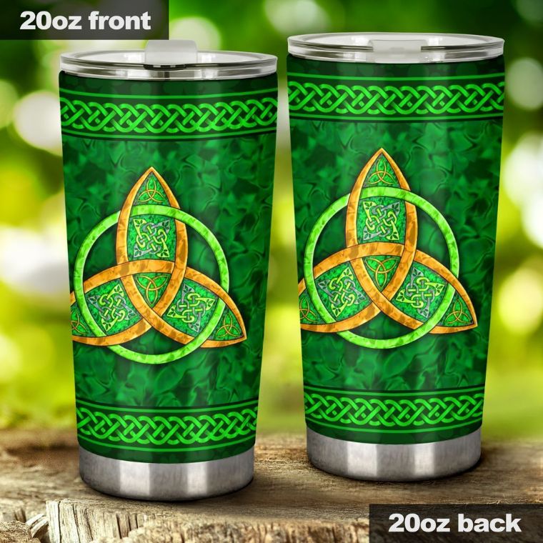 Personalized Irish Protection Gift For Lover Day Travel Tumbler