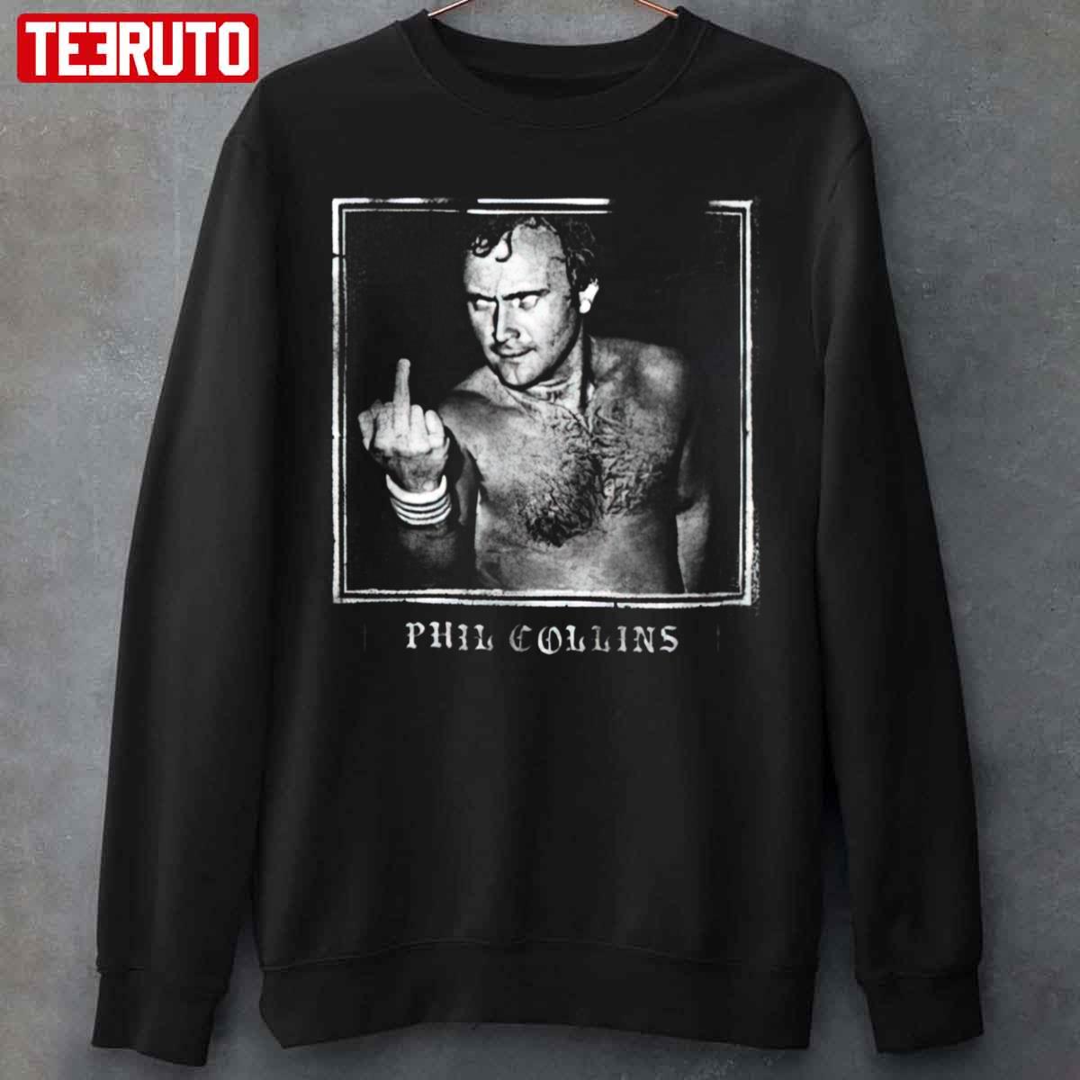 Phil Collins Middle Finger Unisex Sweatshirt