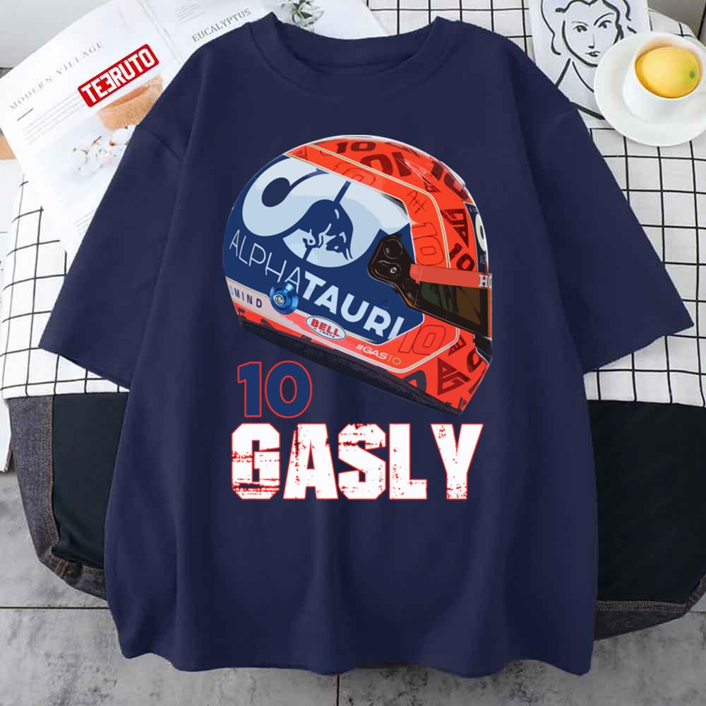 Pierre Gasly Helmet Unisex T-Shirt