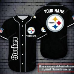 Pittsburgh Steelers Personalized Baseball Jersey Shirt 176