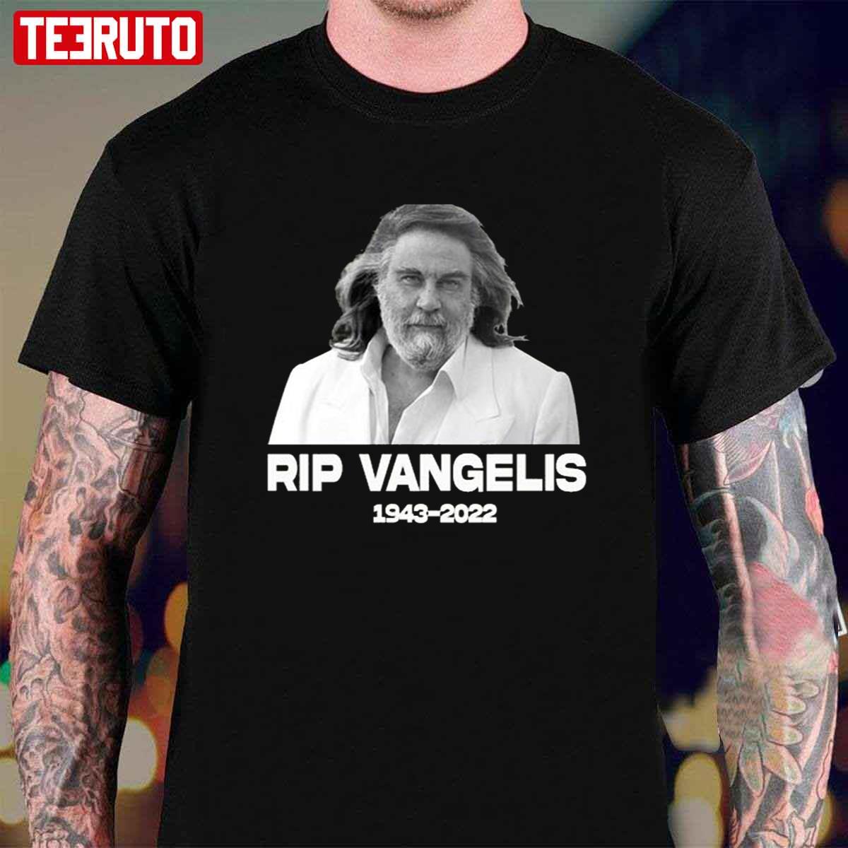 Rest In Peace Vangelis 1943-2022 Signature Unisex T-Shirt