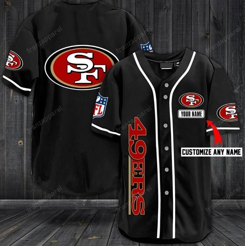 San Francisco 49ers Personalized Baseball Jersey Shirt 23