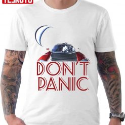 Spacex Starman Don’t Panic Car In Space Unisex T-Shirt