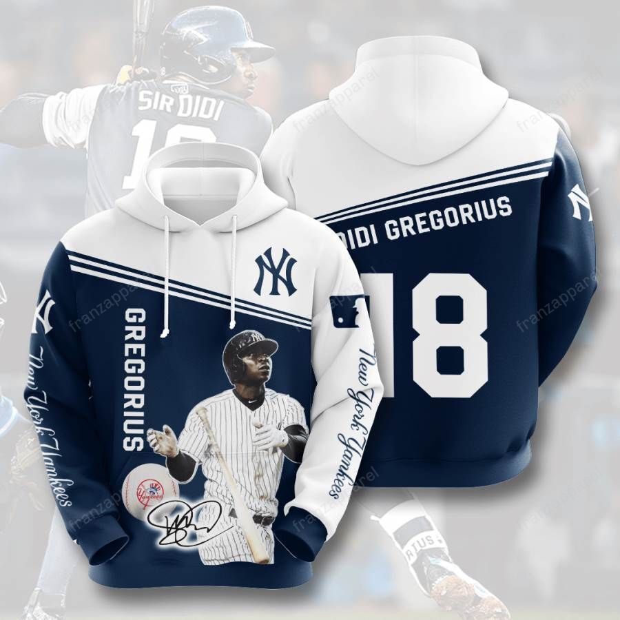Sports Baseball Mlb New York Yankees Didi Gregorius Usa Hoodie 717 Personalized 3d Baseball Jersey