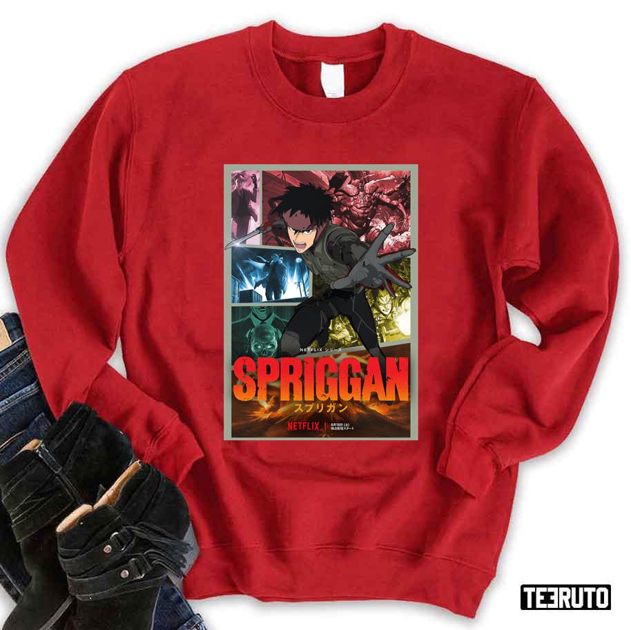 Spriggan Anime Collage Unisex Sweatshirt