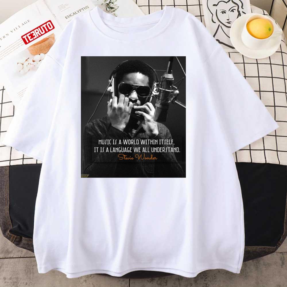 Stevie Wonder Quote Unisex T-Shirt