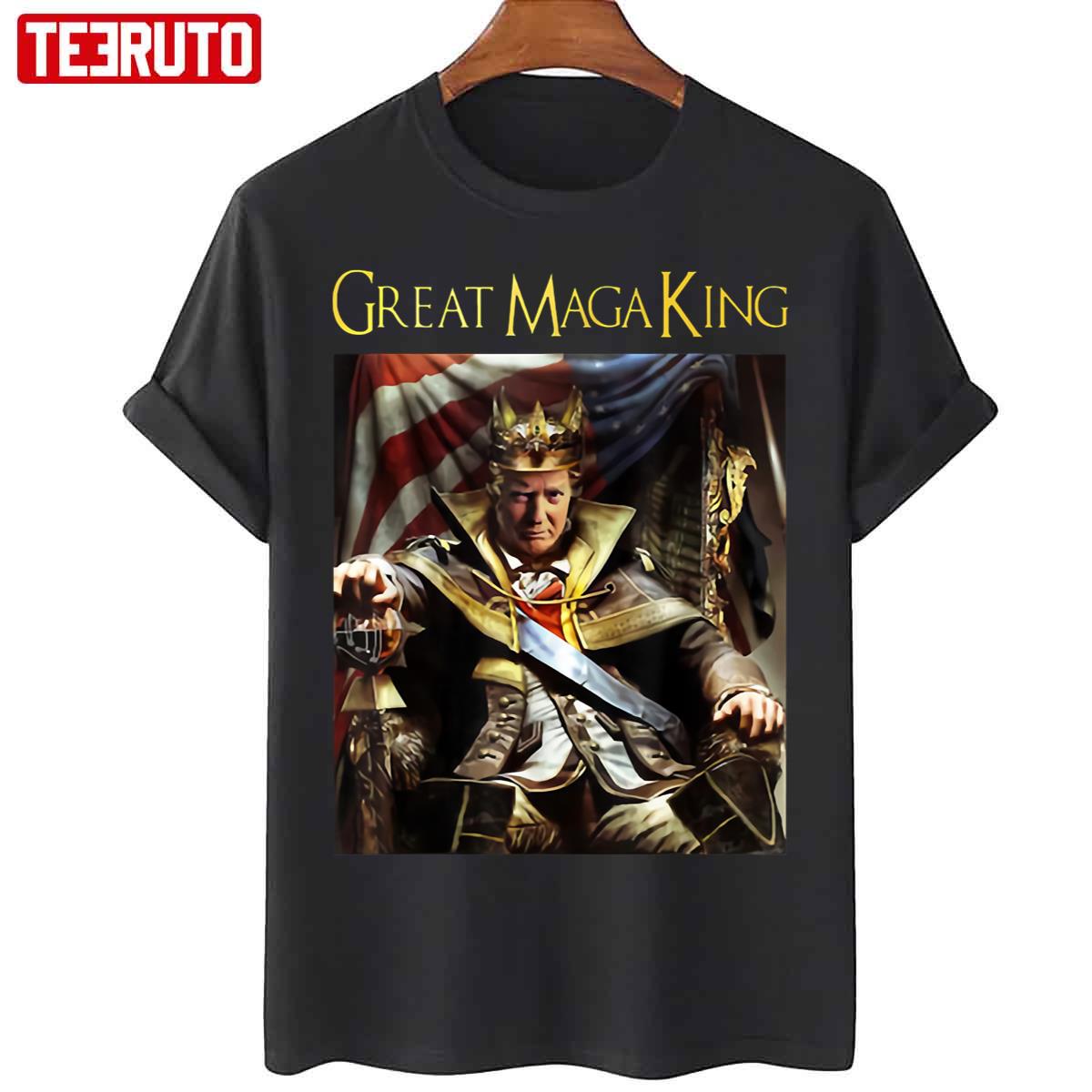 The Great Maga King Funny Trump Unisex T-Shirt
