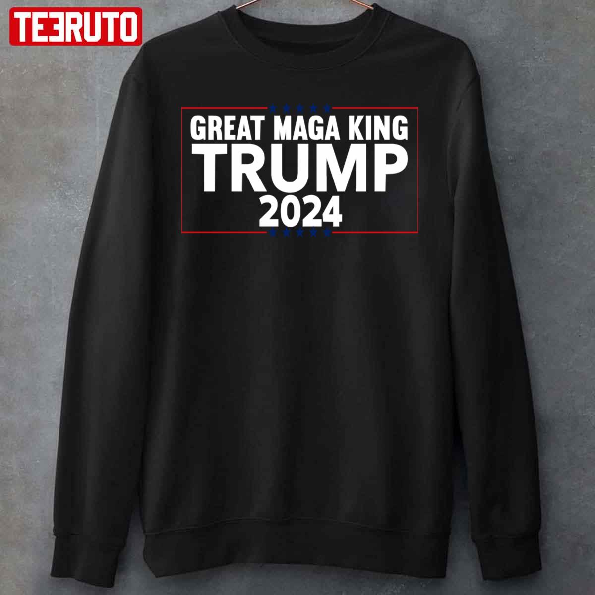 The Great Maga King Trump 2024 Unisex Sweatshirt