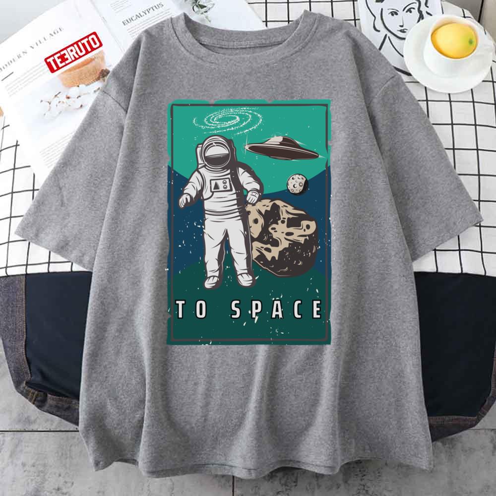 To The Space Art Unisex T-Shirt