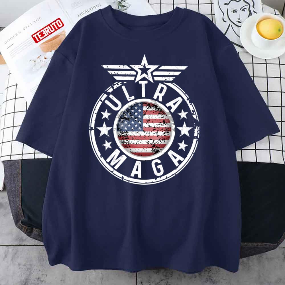 Ultra Maga King Trump 2024 Vintage Unisex T-Shirt