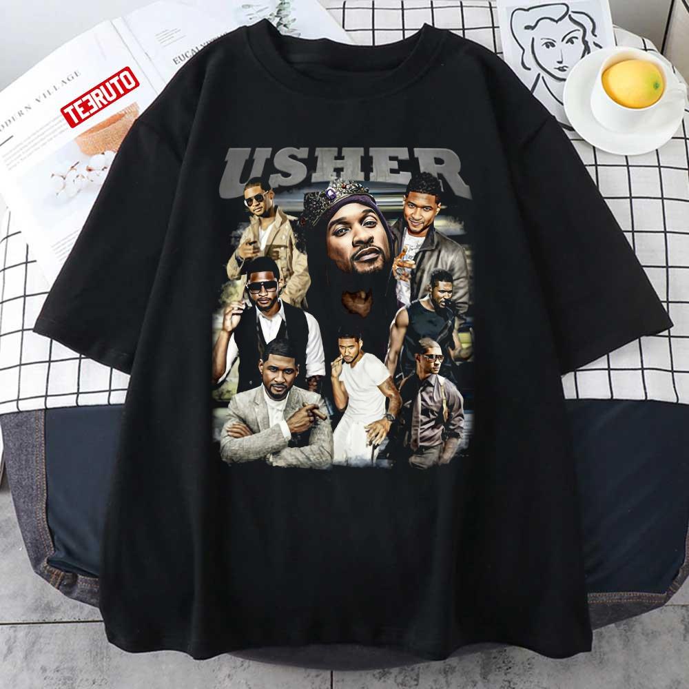 Usher Rap Vintage 90s Bootleg Unisex T-Shirt - Teeruto