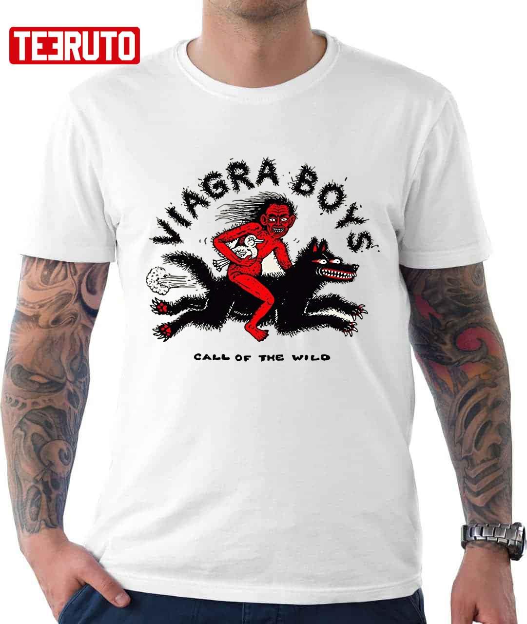 Viagra Boys Call of The Wild Funny Unisex T-Shirt - Teeruto