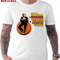 Vintage Retro Awesome Comedian George Carlin On Stupid People Unisex T-Shirt