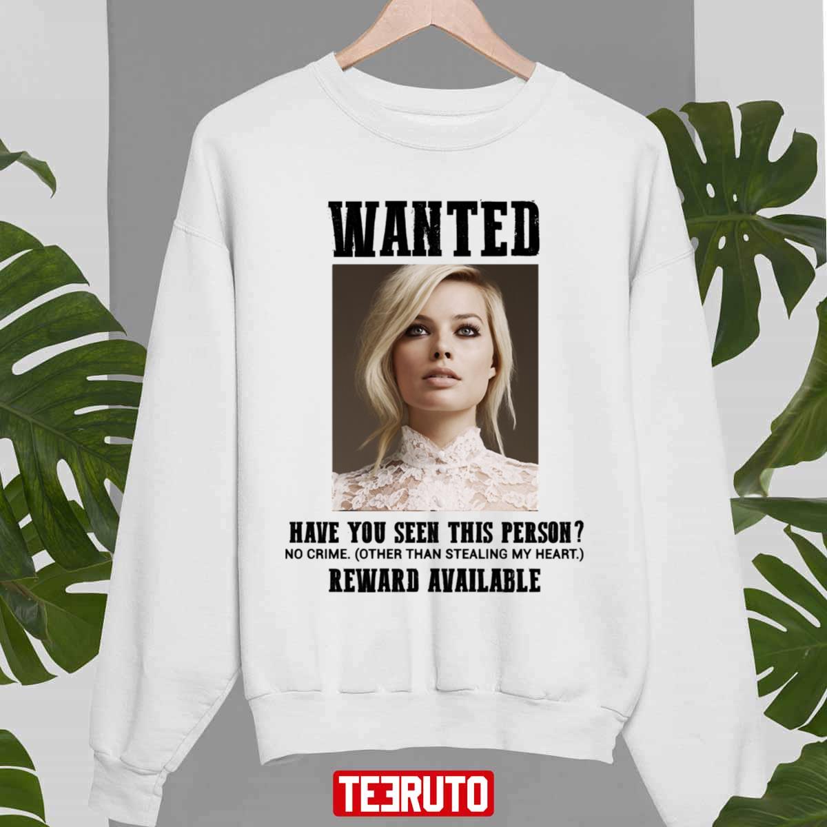 Wanted Margot Robbie Unisex Sweatshirt Hooded