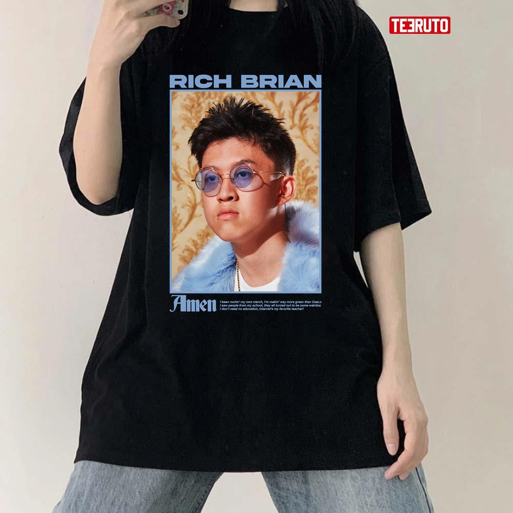 Young Talented Asian Rapper Rich Brian Unisex T-Shirt