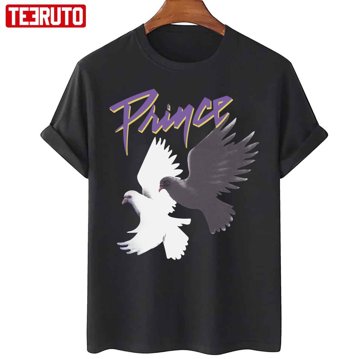 1984 Prince Purple Rain Doves World Tour Unisex T-Shirt