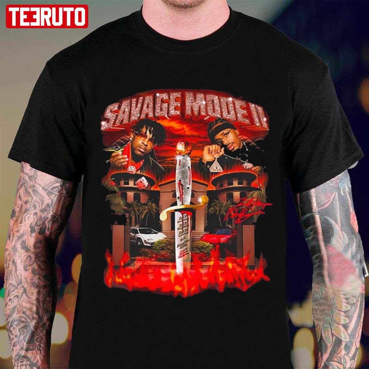 21 Savage And Metro Boomin Li’ Merch Bootleg Raptee Unisex T-Shirt