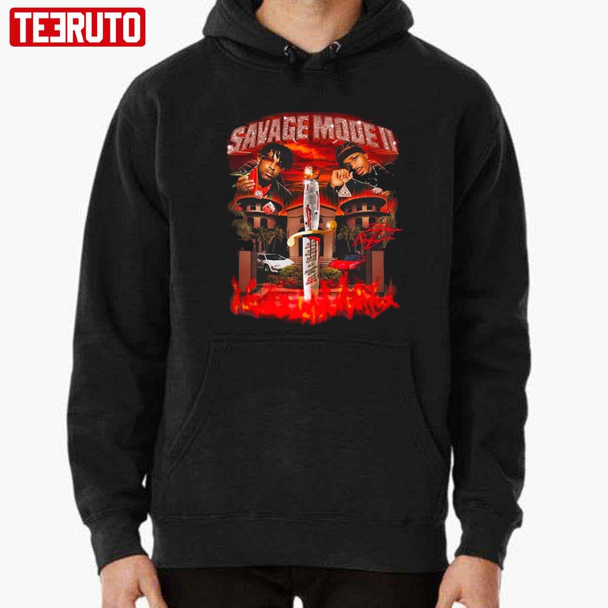 21 Savage, New Official Savage Mode II Logo Merch, Savage Mode 2, T-Shirts  & More Kids T-Shirt for Sale by Reto Run