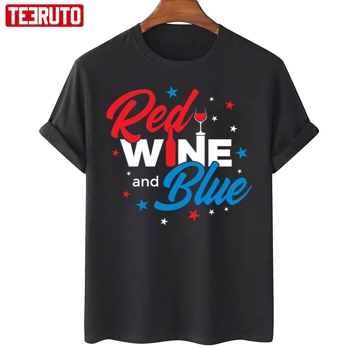 4th Of July Patriotic For Wine Drinkers Unisex T-Shirt