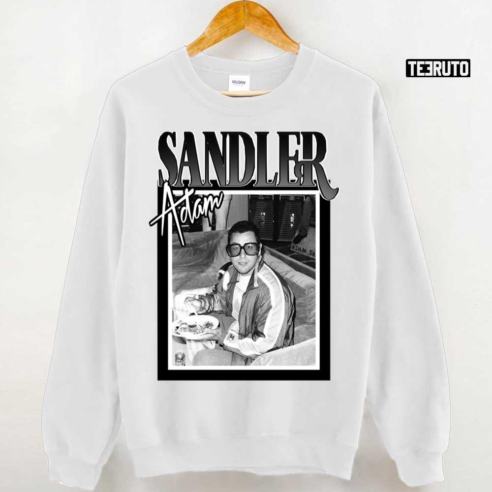 Adam Sandler Vintage 90s Black & White Unisex T-Shirt