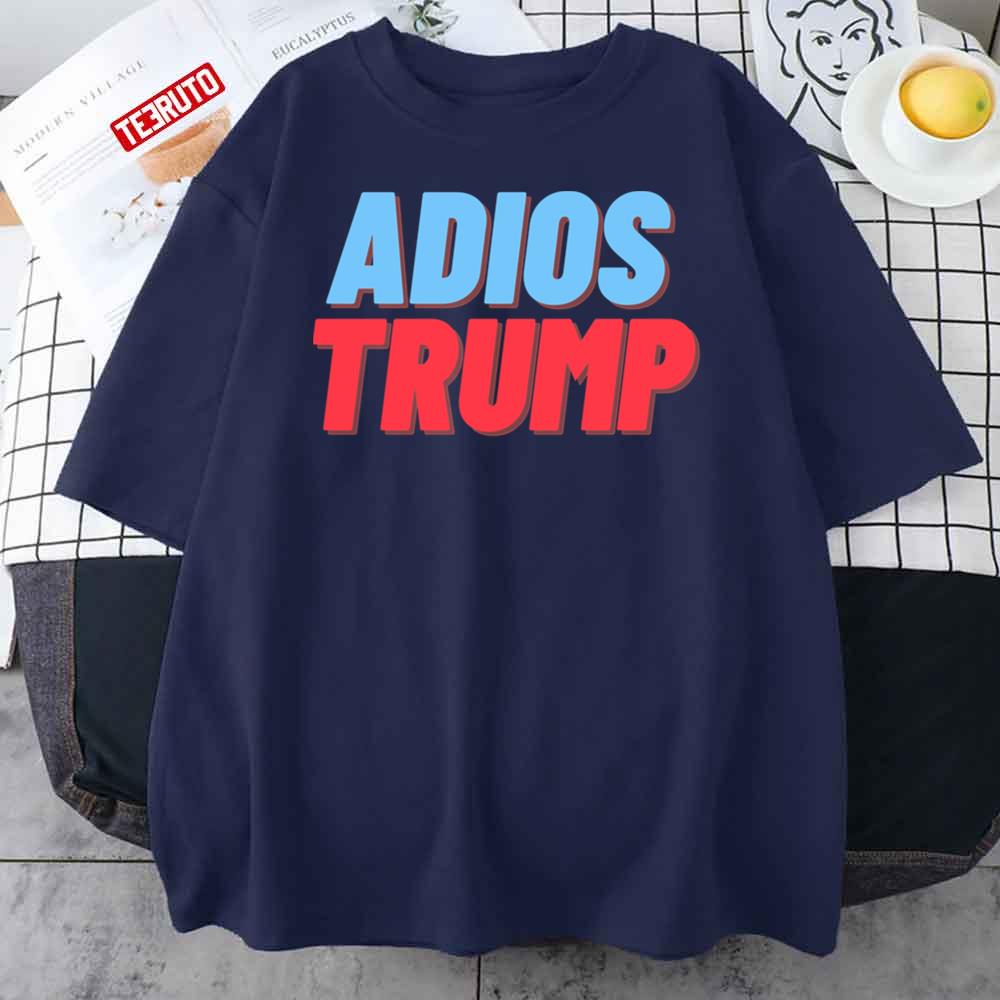 Adios Trump Celebrate Biden Harris Victory Unisex T-Shirt