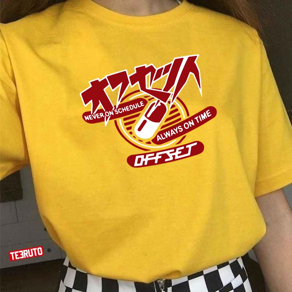 Akira Retro Vintage Never On Schedule Always On Time Unisex T-Shirt