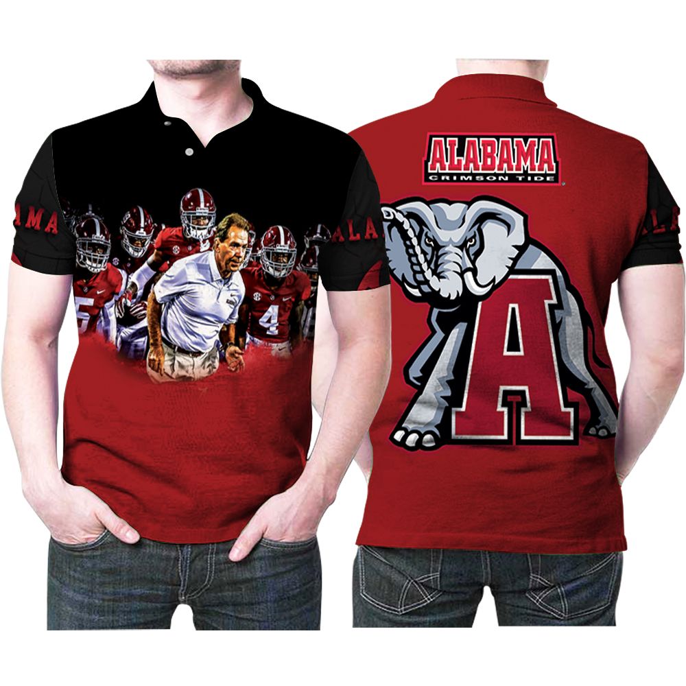 Alabama Crimson Tide Great Players Football University 3d Designed Allover Gift For Alabama Fans Polo Shirt All Over Print Shirt 3d T-shirt