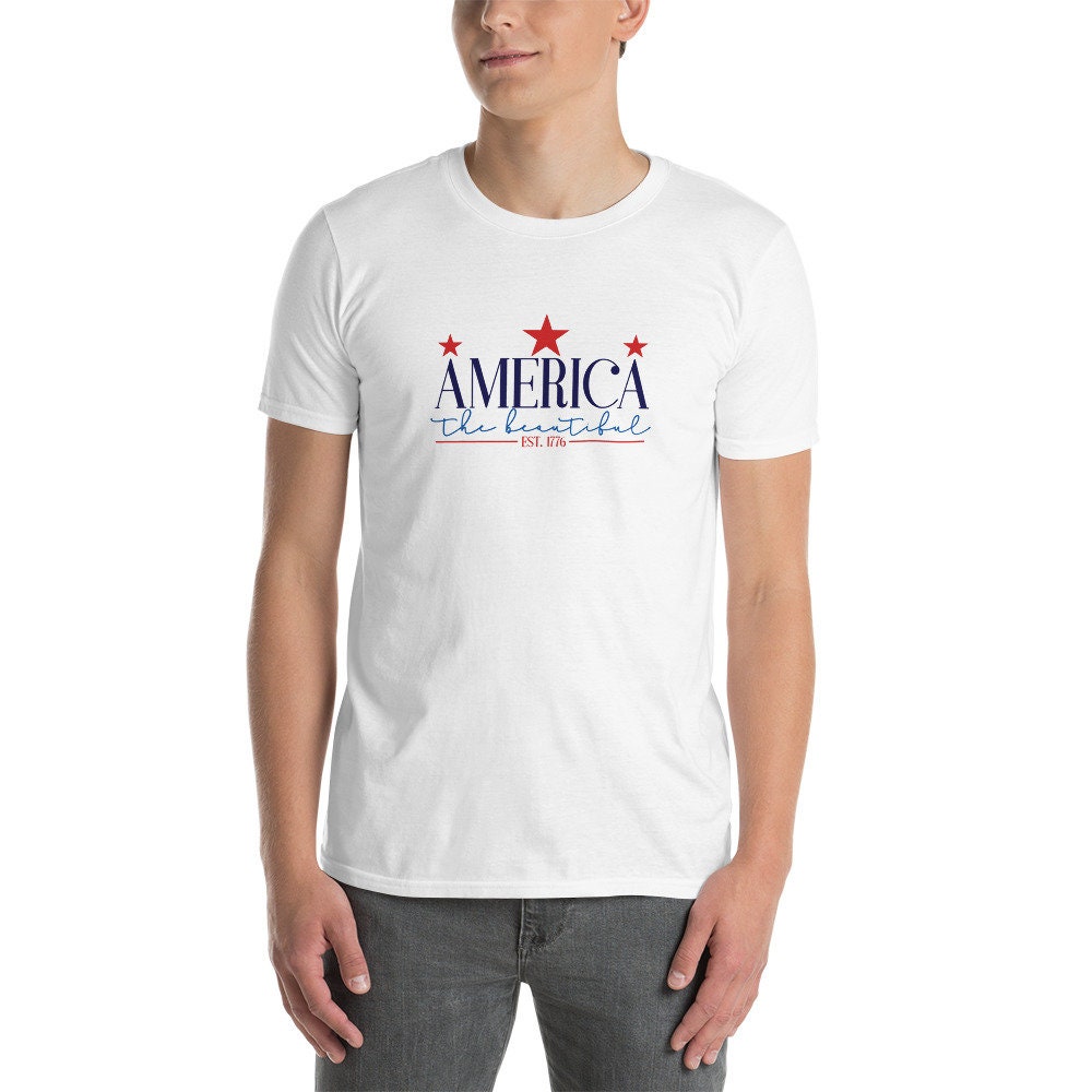 America The Beautiful 4th Of July Freedom Patriotic Memorial Day Veteran Independence Day