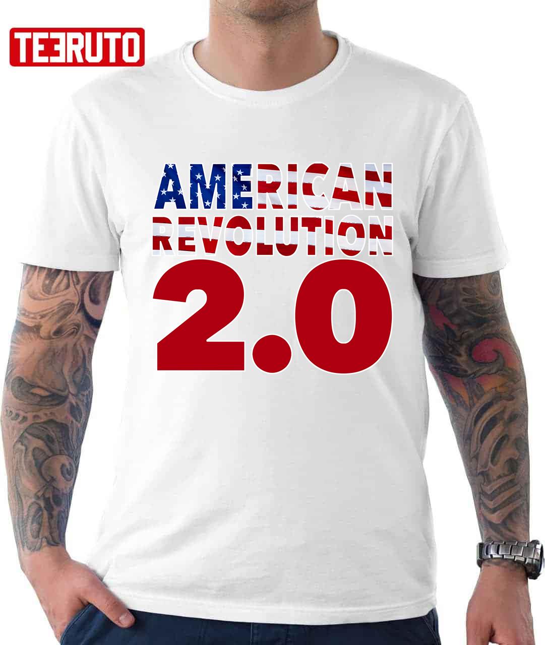 American Revolution USA Anticapitalist Activist Change Struggle Unisex T-Shirt